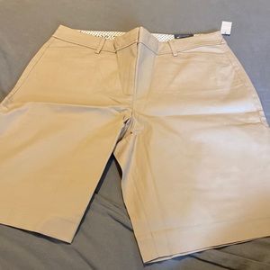 Talbots brand Bermuda shorts in Beigs color size 12 for Lady.